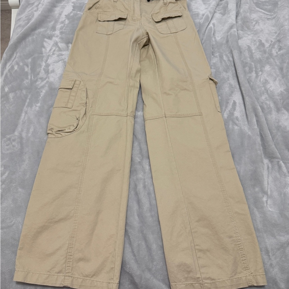 brandy melville tan cargo pants